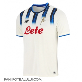 Atalanta Tricou Fotbal Replică 2025-26 Barbati Deplasare